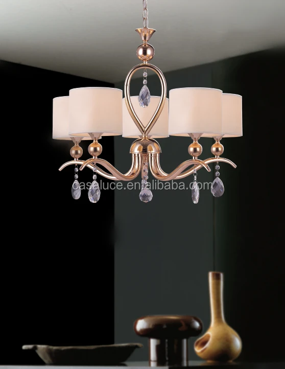 New item globe glass iron round crystal chrome pendant lamp