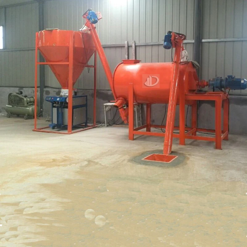 Simple Ceramic Tile Adhesive Dry Mortar Making Machine Manufacturing Plant for sale