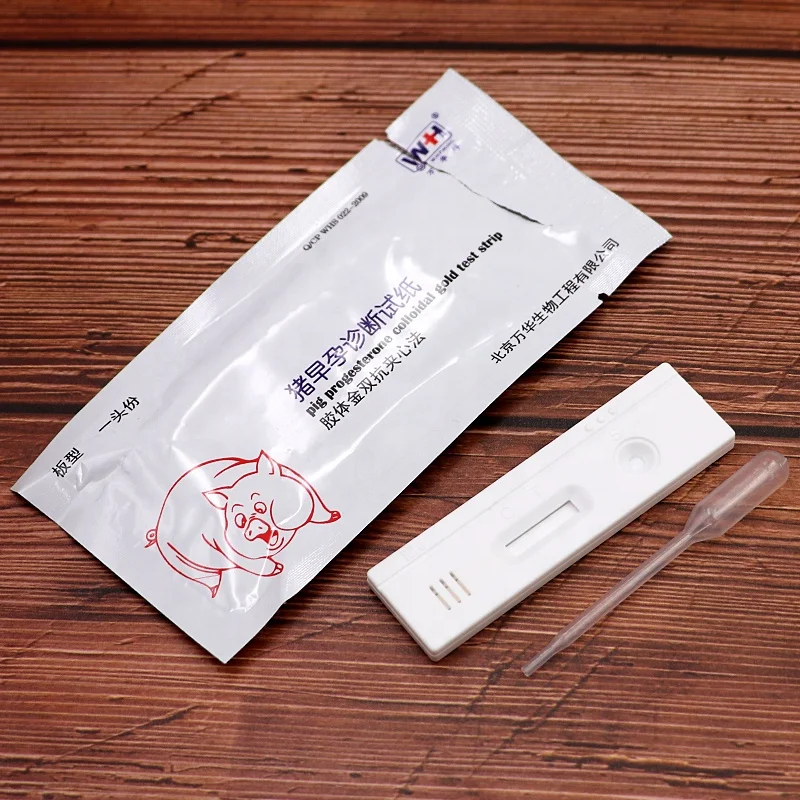Farm Livestock Pig Pregnancy Rapid Test Kit Strip Paper Pig Pregnancy Test Kit