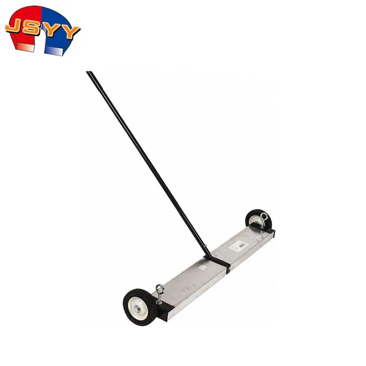 36 inch Magnetic Floor Sweeper Pick up Iron Scrap With Release Handle