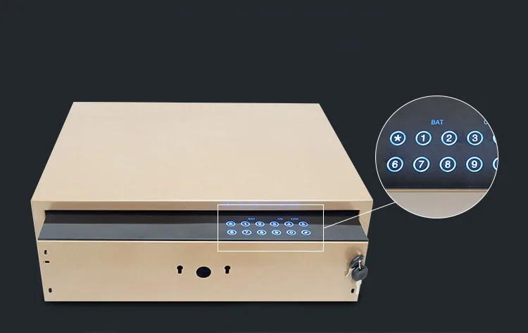 Горячая Распродажа высокая конфиденциальность сенсорный экран дисплей пароль скрытый ЖК ящик безопасности