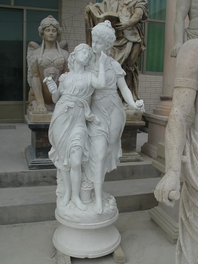 Скульптуры из мрамора. Статуи из мрамора для офиса, дома, сада. Изготовление на заказ по вашему эскизу.