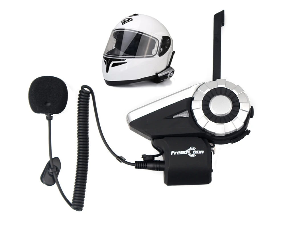 Freedconn 1500M 8 Way Motorcycle Intercom Moto Helmet bluetooth motorcycle Intercom Headset