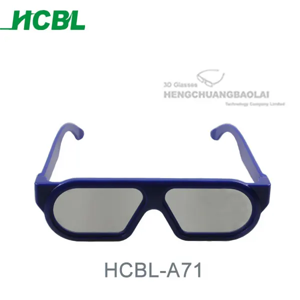 
 IMAX 3D glasses with blue frame for 3D cinema or TV/A71  