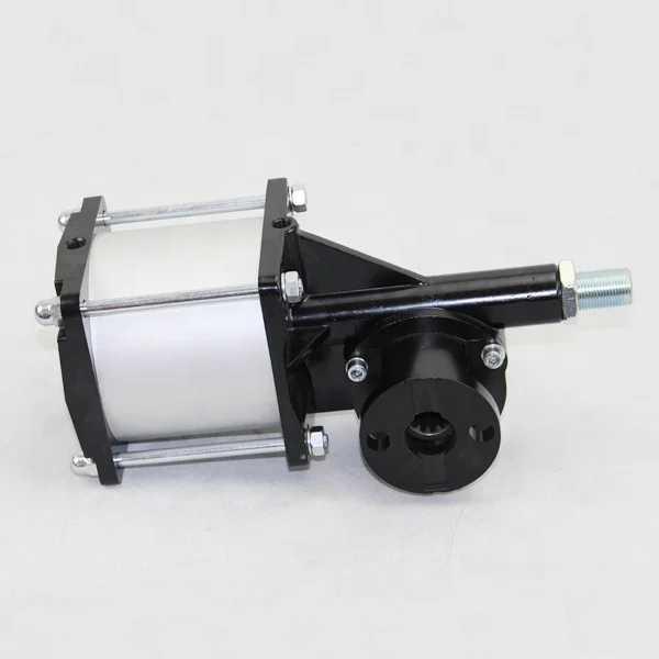 Pneumatic actuator with butterfly valve