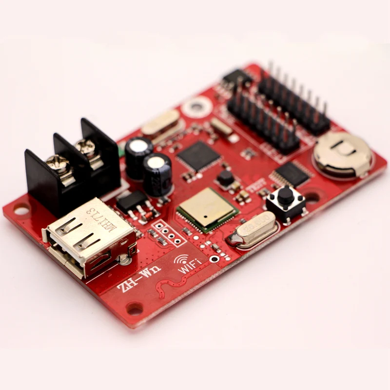 ZH SMD P10 WiFi Remote Control Led Signs Display Controller Cards Price