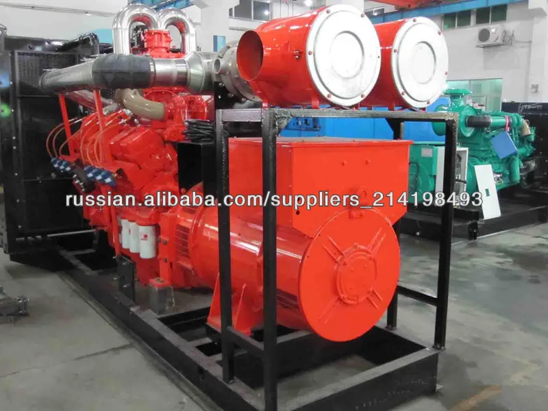 50kw - 500kw метан генераторный газ двигателя