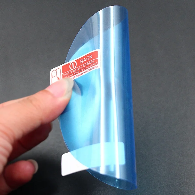 
New Water Proof Clear Plastic PET Car Mirrors Anti Fog Rear View Mirror Rain Proof Plastic Protector PET Film 