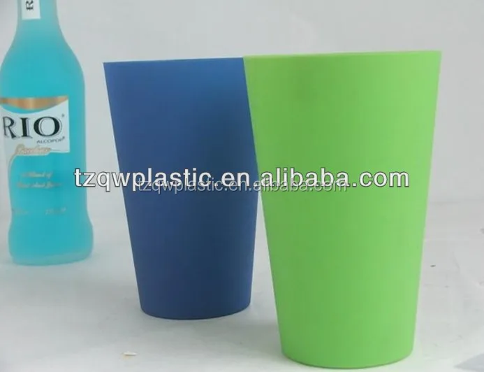 BPA Free 14OZ plastic stadium cup with handle for 2014 Brazil World Cup