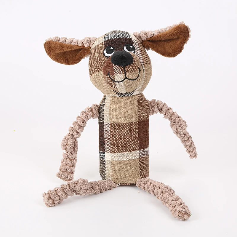 Superior Quality Dog toy canvas puppy frog rabbit shape Chew Chirping Plush  in stock fast delivery pet toys