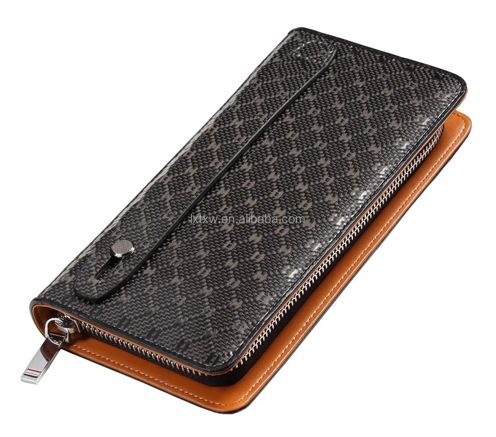 Высокое качество углеродное волокно hangbag, углеродное волокно бумажник, популярный дизайн углеродное волокно кожаная сумка, деловой мужской бумажник