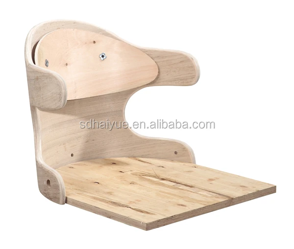 HY2022H Italian Style Plastic Wood Style Bar Stool with Chromed Stand Bar Chair