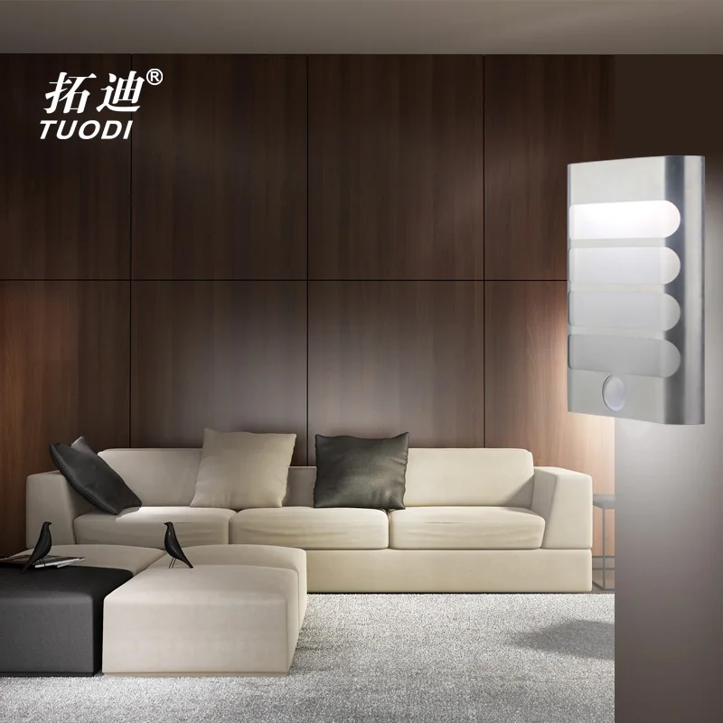 TDL-7136A  3.7V 1W LED pir motion sensor light