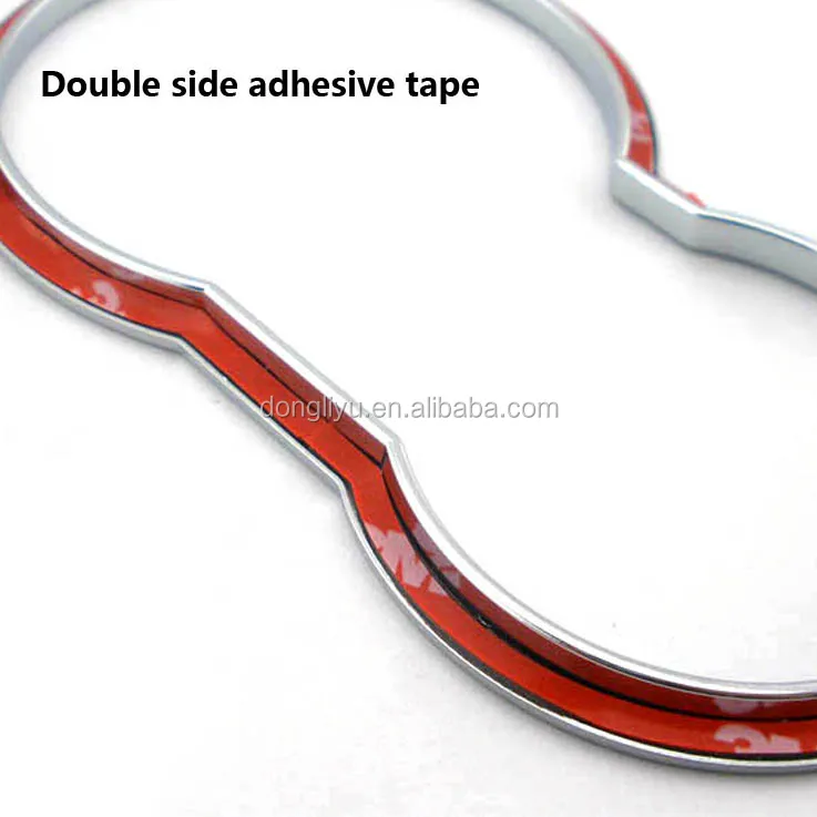 CHROME gauge cluster bezel car dashboard dial ring for VolksWagen Golf4/Mk4/Jetta4