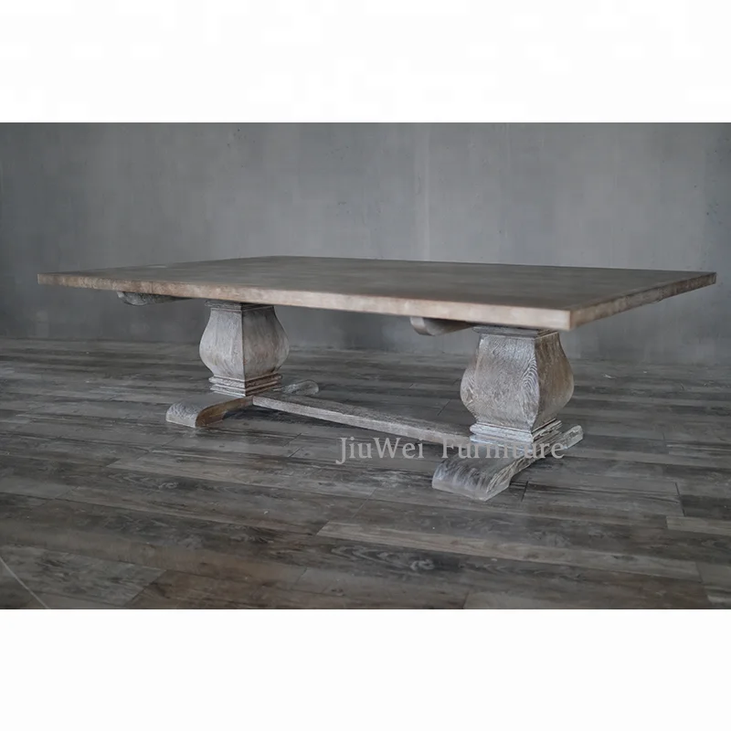 French style home furniture wooden dining table/long dining table