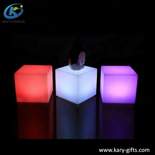 LED outdoor cube light cube 40x40 color changing led outdoor light cube