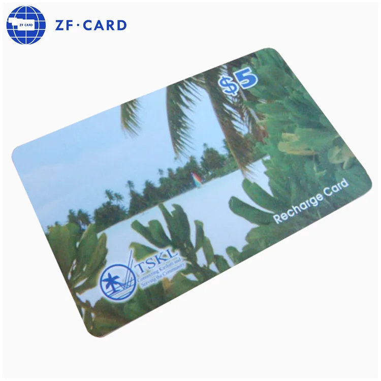 
hot selling prepaid recharge card phone card 