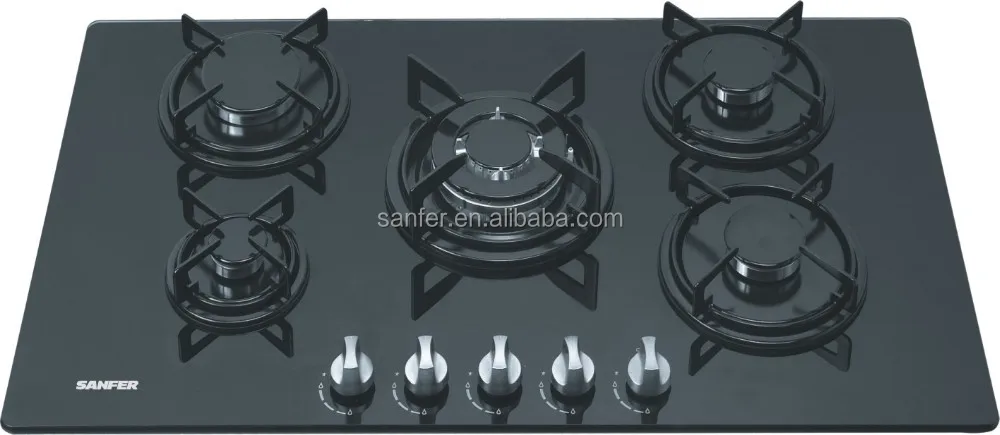 5 Burner Built in Hob Gas Appliance
