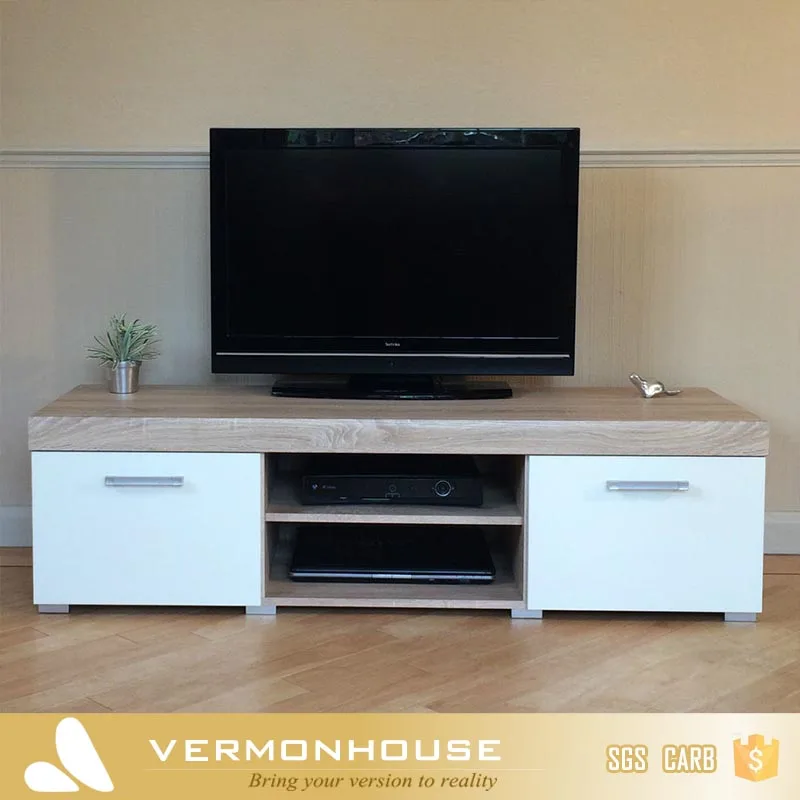2022 Hangzhou Vermont Modern Design Living Room Furniture Wall TV Cabinet Stand Wooden Furniture
