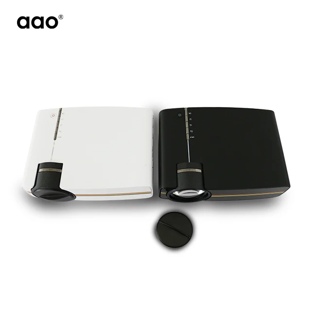 rohs mini led projector with lowest price YG410 smart mini projector of AAO YG series items