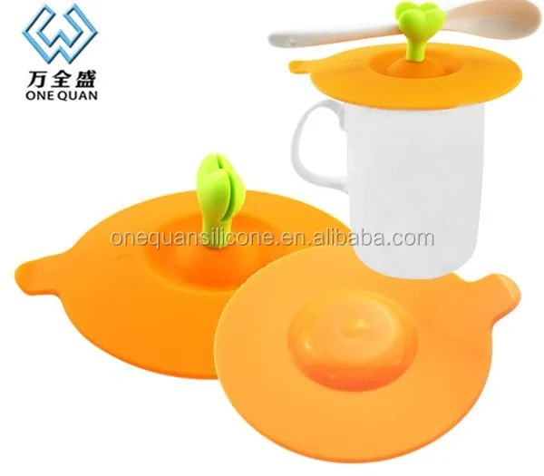 ONEQUAN Decorative Milkshake Frosted Glass  Coffee Water Silicone Cup Lid Custom Party Travel Cereal Yogurt Cute