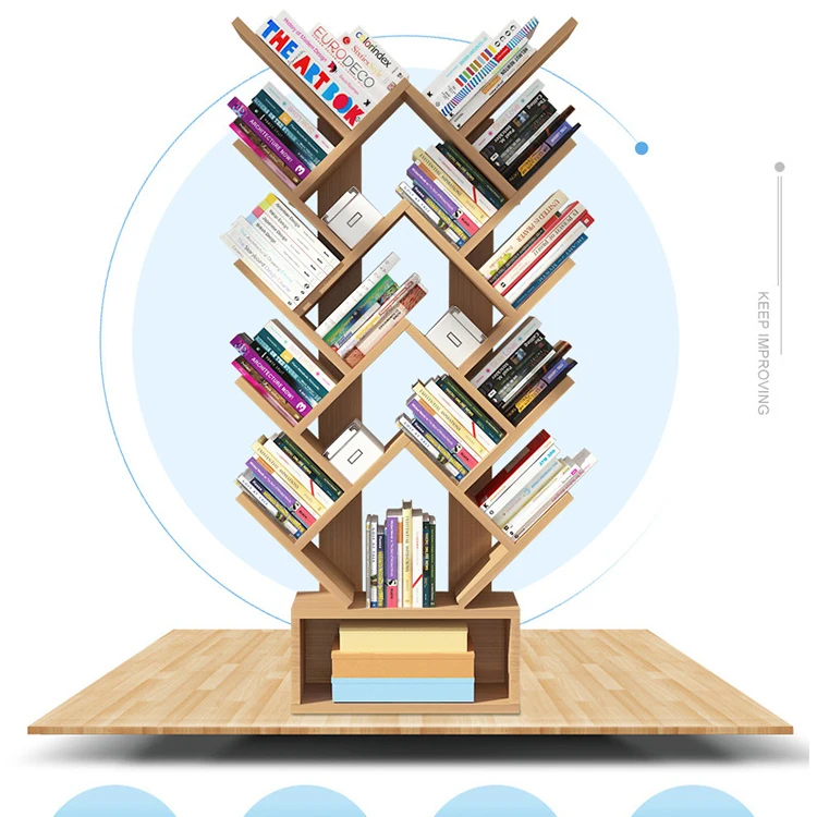 Новый дизайн, деревянная книжная полка для деревьев/Современная книжная полка в форме дерева/деревянный книжный шкаф от китайского завода