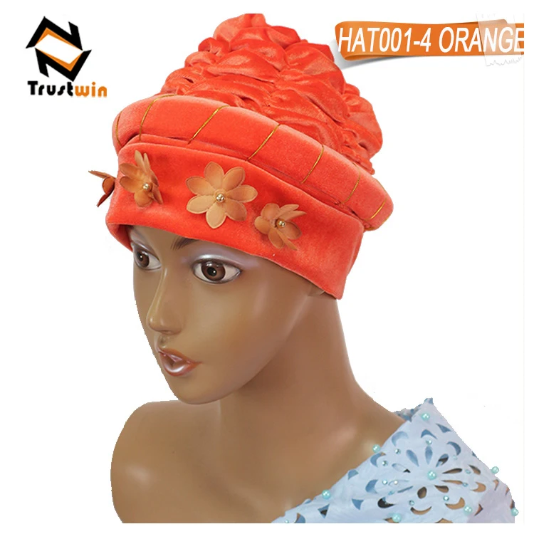 Best sale fashion turban african velvet turban