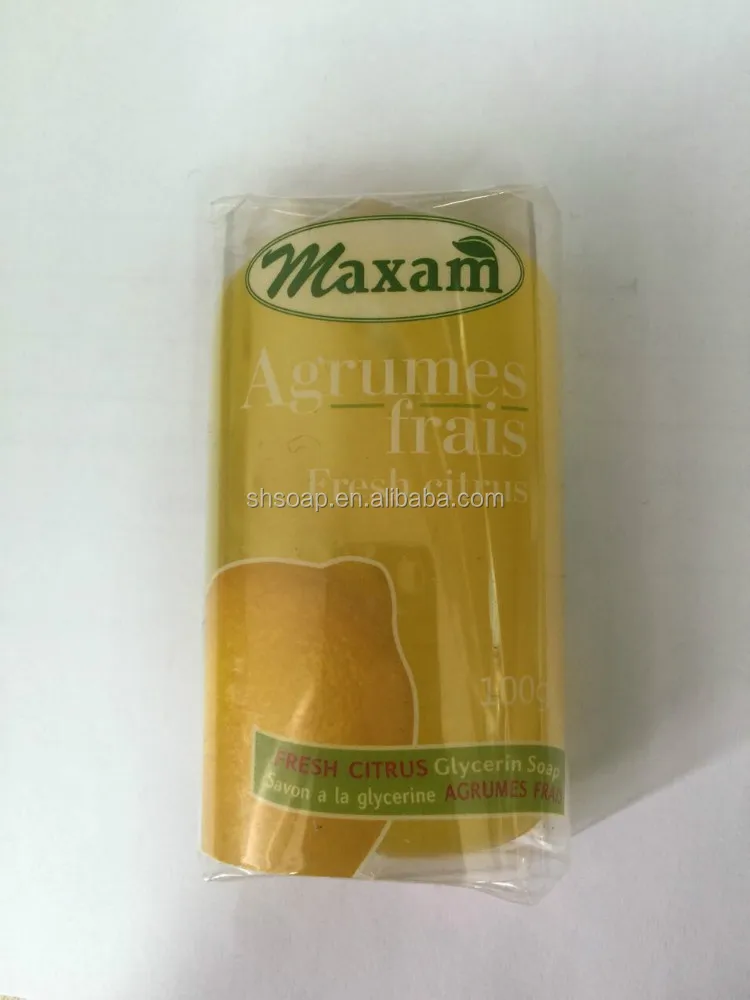 2018 Hot Sale  MAXAM Brand Fruit Hand made Glycerin Soap