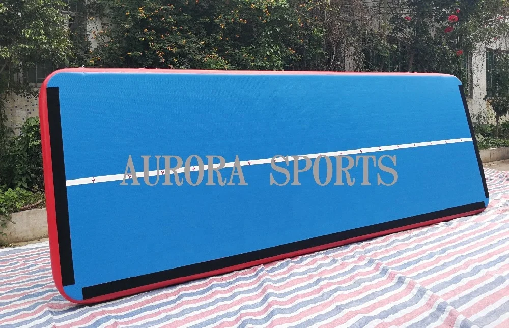 high quality cheap inflatable air track 6x2 m as baby play mat gym