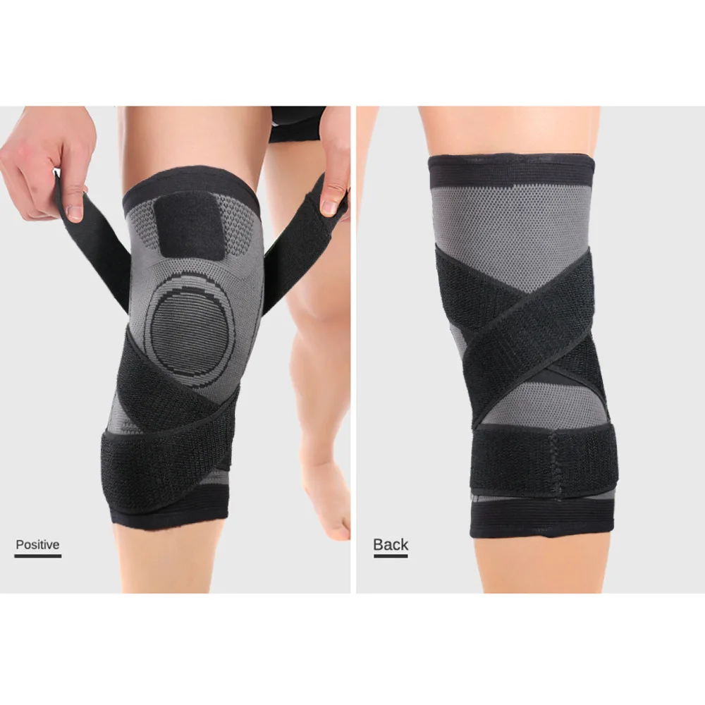 Hot Sale Outdoor Protective Knee Pads Basketball Cycling Knee Compression Sleeves
