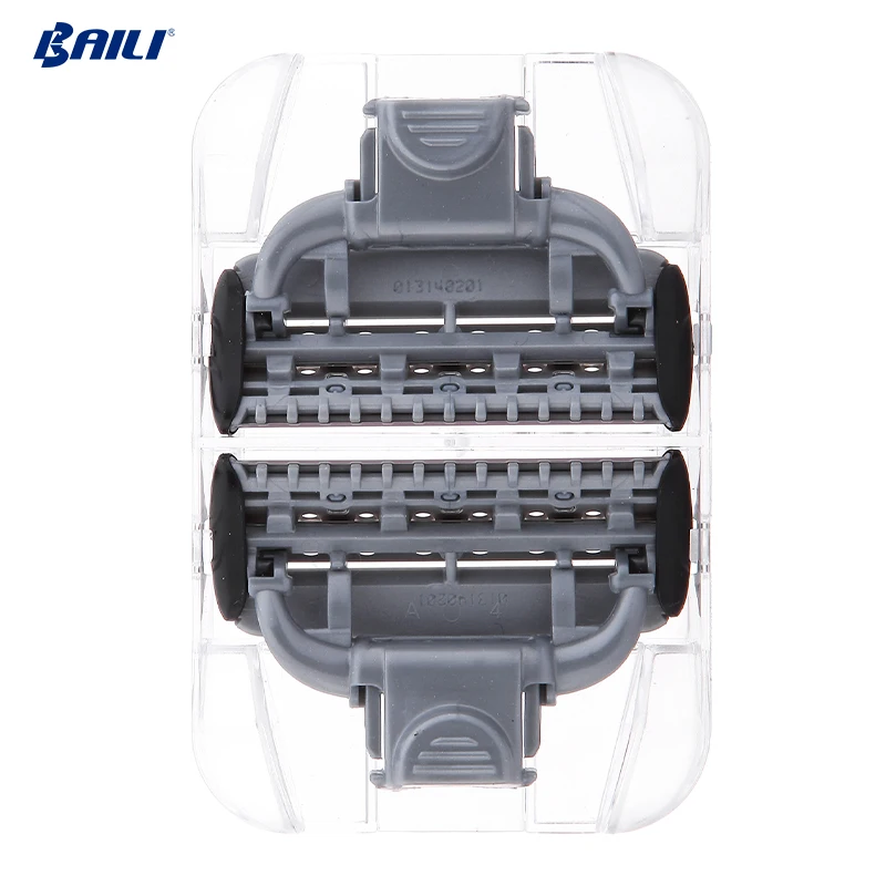 Wholesale compatible classical design Removable Stainless Steel Razor Blade Cartridge 5 Blade for Men Razor