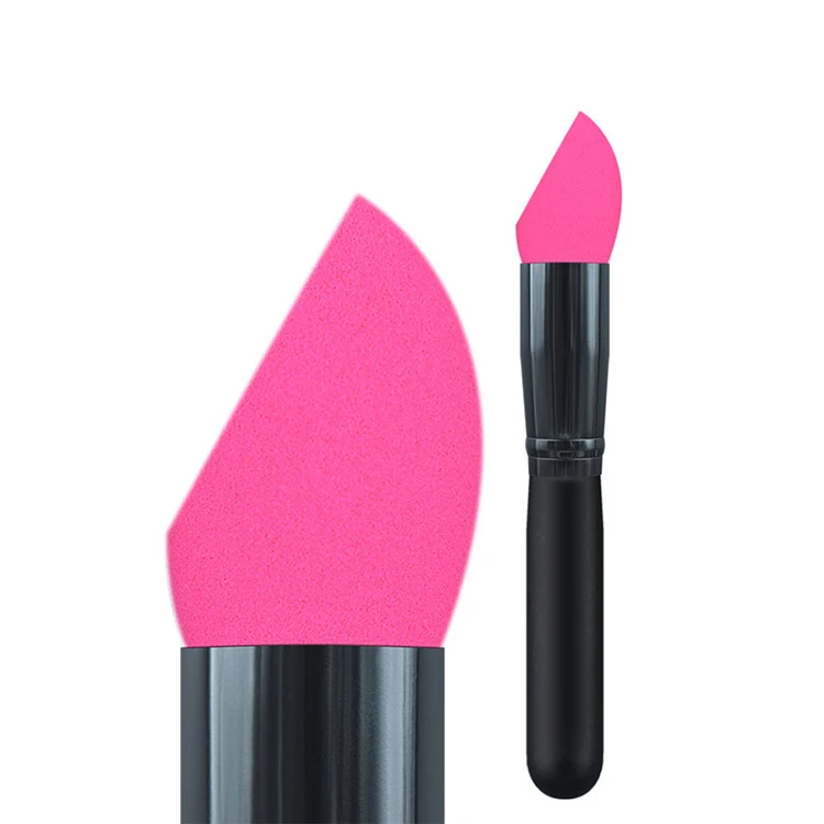 
Блендер, губка с деревянной ручкой, Жидкая основа для макияжа, блендер, BB крем, губка для макияжа 