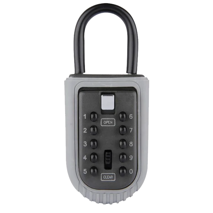 Новая портативная наружная Скоба для безопасности автомобиля, подвесная цифровая комбинированная кнопка, водонепроницаемый ключ для хранения ключей, сейф с скобой