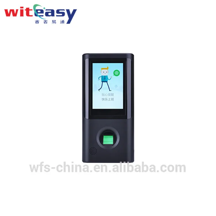 
BS and TCP/IP Fingerprint time attendance machine with 4 inch capacitive touch screen 