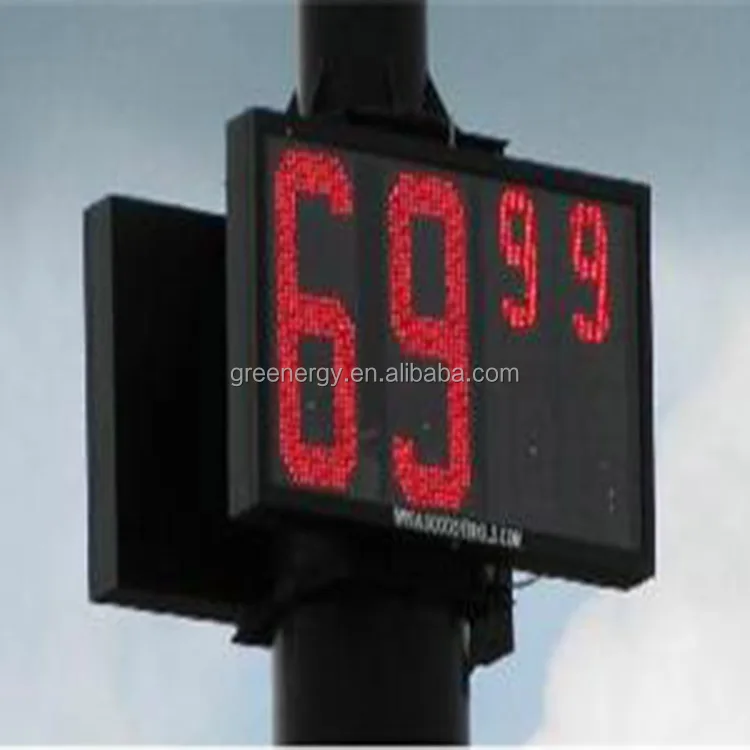 Outdoor Led Clock /time/date /temperature Sign led sports timer display