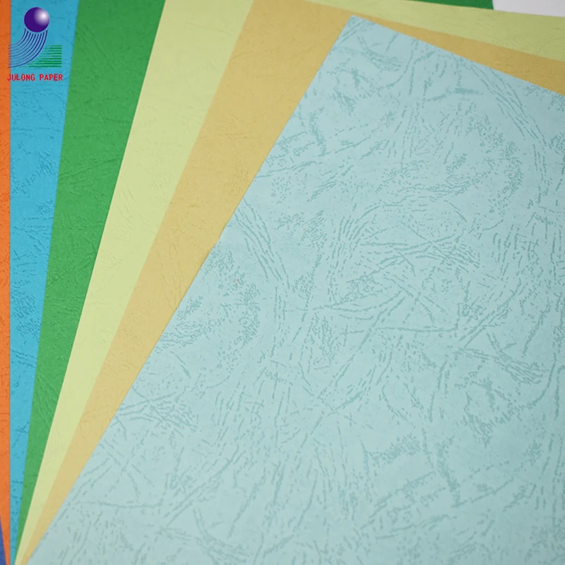 
11 in. x 8.5 in. Embossed Leather Grain Paper 