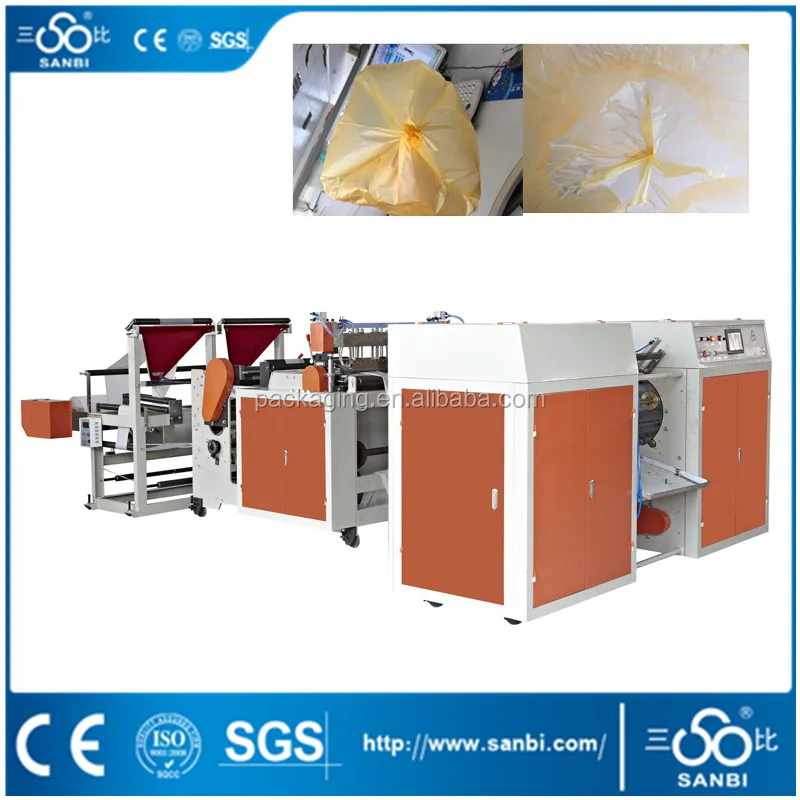
High Speed Plastic Roll Garbage /Trash Bag Making Machine 