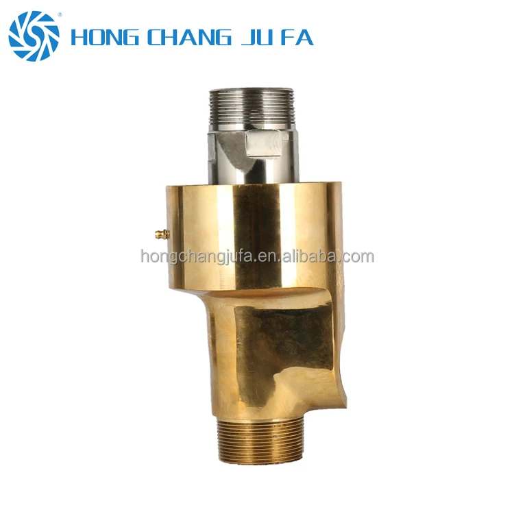 Flexible conduit connector dualflow rotary union rotating water swivel connection pipe swivel joints