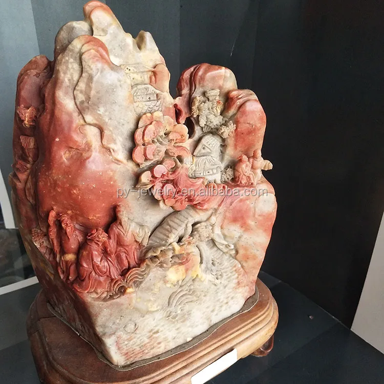 Natural Shoushan Stone Chinese Fengshui Crafts
