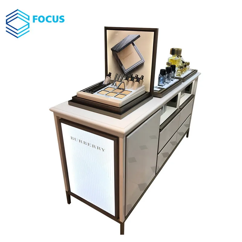 Loreal Cosmetic Display Floor Stand Cosmetic Display Cabinet And Showcase Cosmetic Display Table
