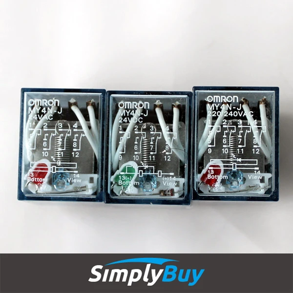 Original new omron relay MY4N general purpose