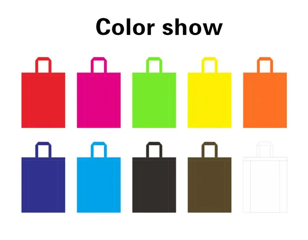 wholesale Eco-Friendly Non-Woven Shopping Tote Bag - Medium Size custom logo bag shopping  promotion shopper