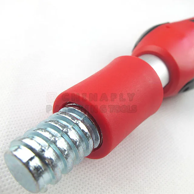 
CTEP001 Wholesale price American thread head style Fiberglass paint roller extension pole for screw bottom of paint roller 