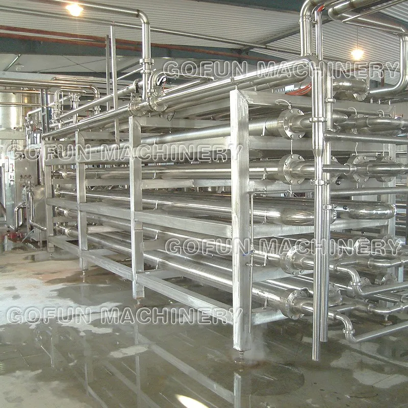 The professional supplier for commercial uht tube in tube sterilizer for tomato catchup