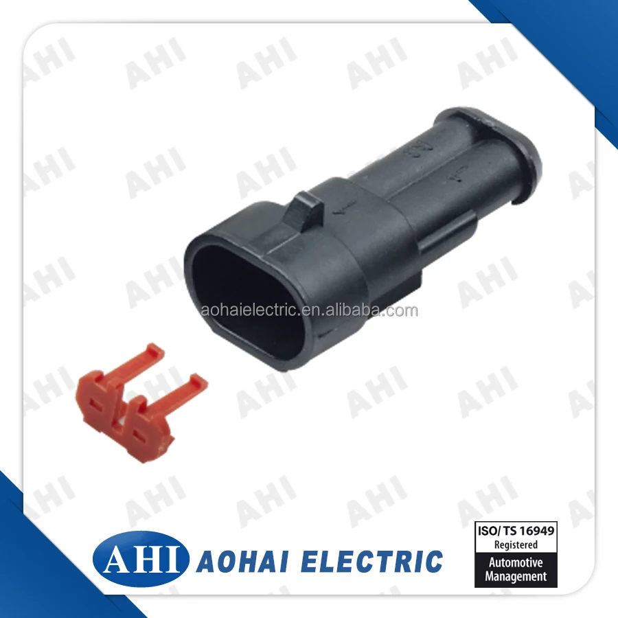 282108-1 корпус 6 контакт. электрический кабель мужской superseal разъем