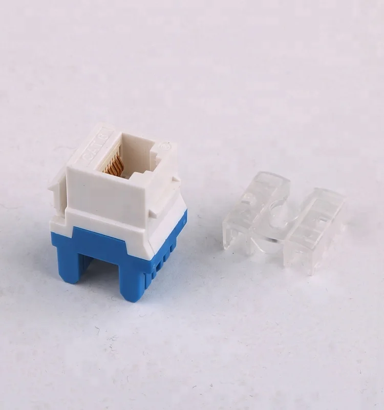 chinese manufacturing cheap punch down utp cat6 180 degree rj45 Keystone Jack short model