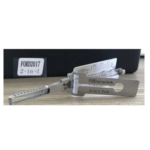 Fit For Original Lishi 2017 2 in 1 decoder Lock Pick And Decoder 2 In 1 for Ford,Lockpick Set,Locksmith Tools