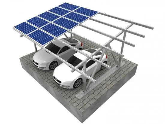 Parking lot energy-saving aluminium solar roof carport racking structure waterproof photovoltaic canopy supports