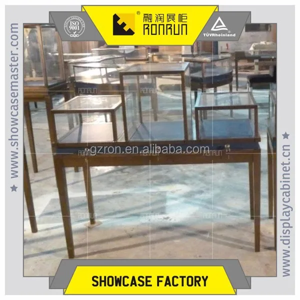 Jewelry mall kiosk, stainless steel jewelry display showcase , jewelry showcase display furniture