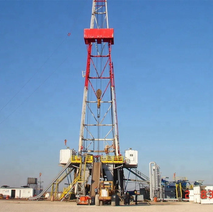 
API certification ZJ70/4500LDB skid-mounted electric oil rotary drilling rig 